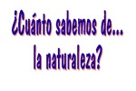 Naturaleza